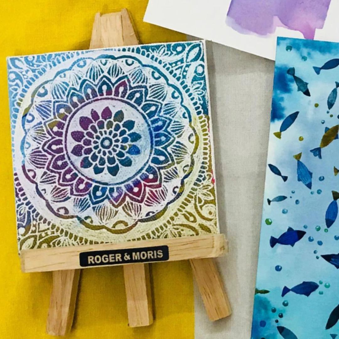 Faber-Castell Canvas Board - 4 x 4 inch : Unleash Your Creativity with Quality Canvas (Pack of 1) - Topperskit LLP