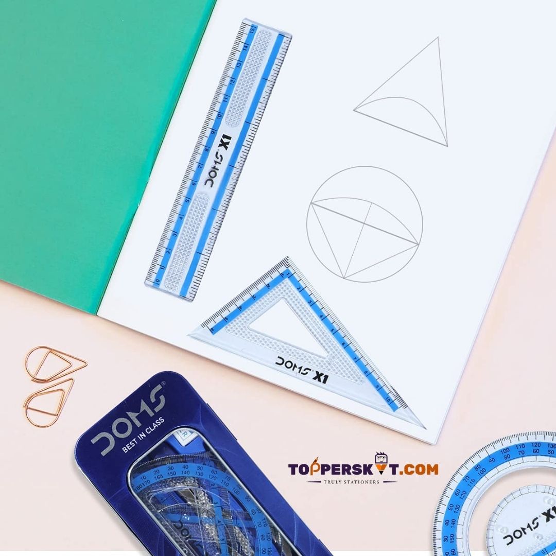 Doms X1 Premium Geometry Box: Precision and Perfection in Every Mark ( Pack Of 1 ) - Topperskit LLP