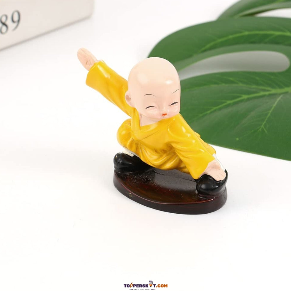Baby Monk Kung-Fu Buddha Statue – Home Décor (Set of 4)