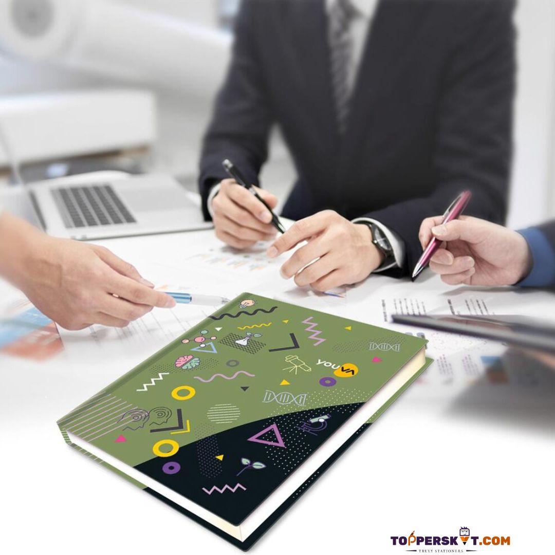 Navneet Youva Case Bound B5 Notebook - 288 Pages, Single Line (Pack of 1)