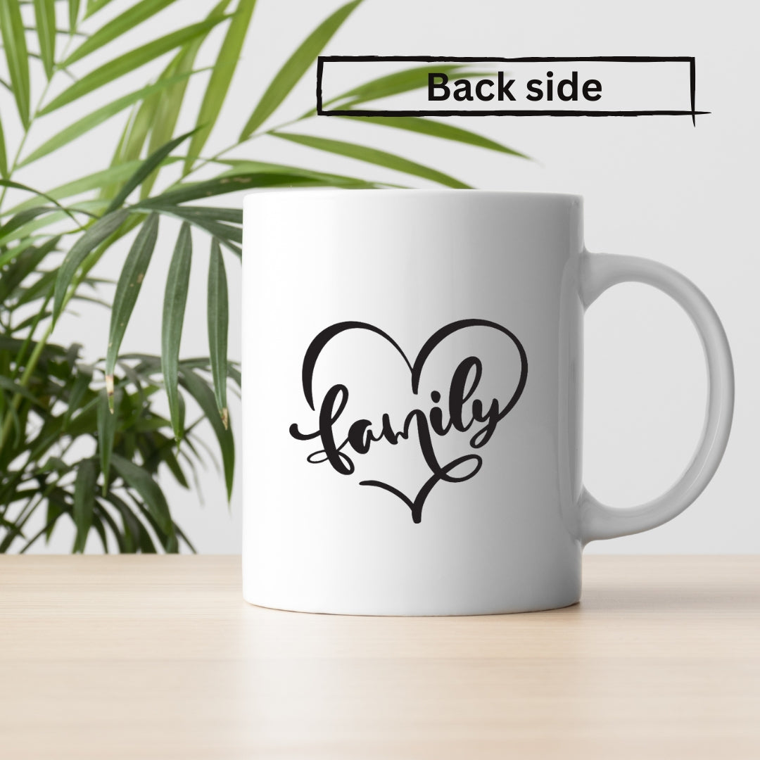 Stylish Coffee Mug with Printed Design (Pack of 1)