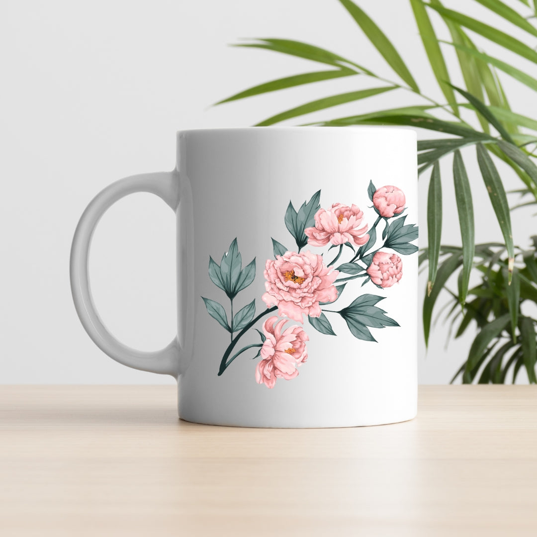 Stylish Coffee Mug with Printed Design (Pack of 1)