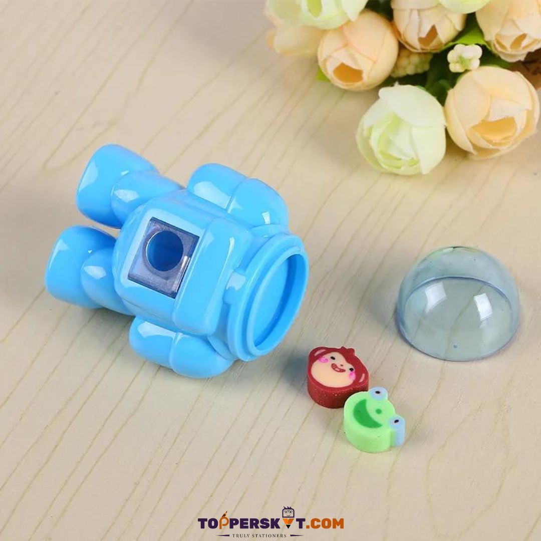 Space Explorer Pencil Sharpener: Portable Astronaut-Inspired Design ( Pack of 1 ) - Topperskit LLP