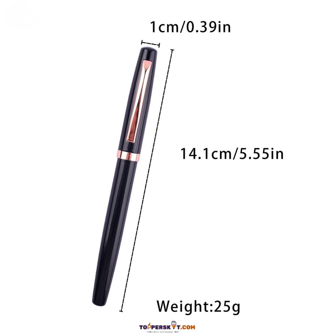 Luxury High-Quality Roller Ball Pen – Customizable Corporate Gift - Blue (Pack of 1)