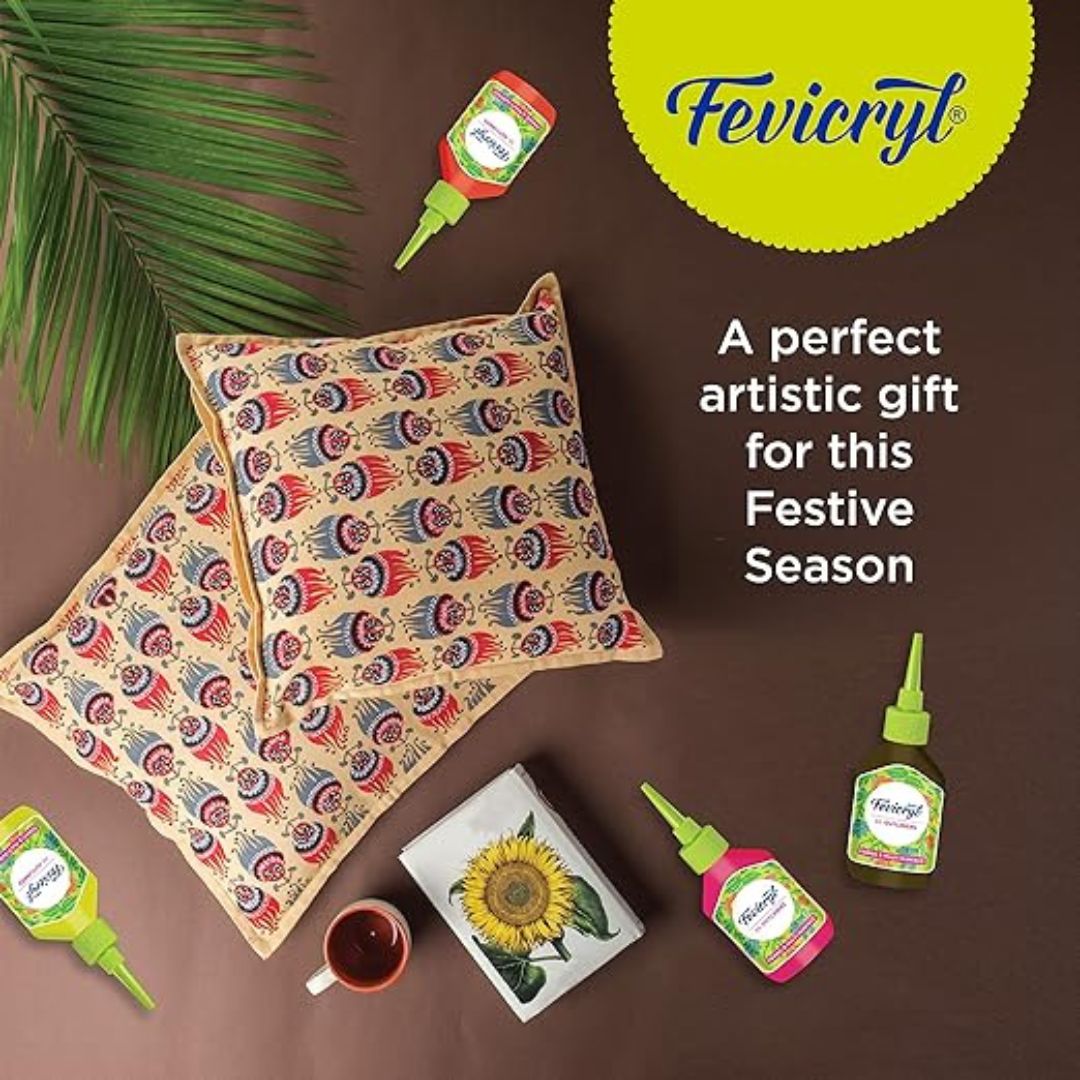 Fevicryl 3D Outliner - Gold, 20ml (Pack of 1)