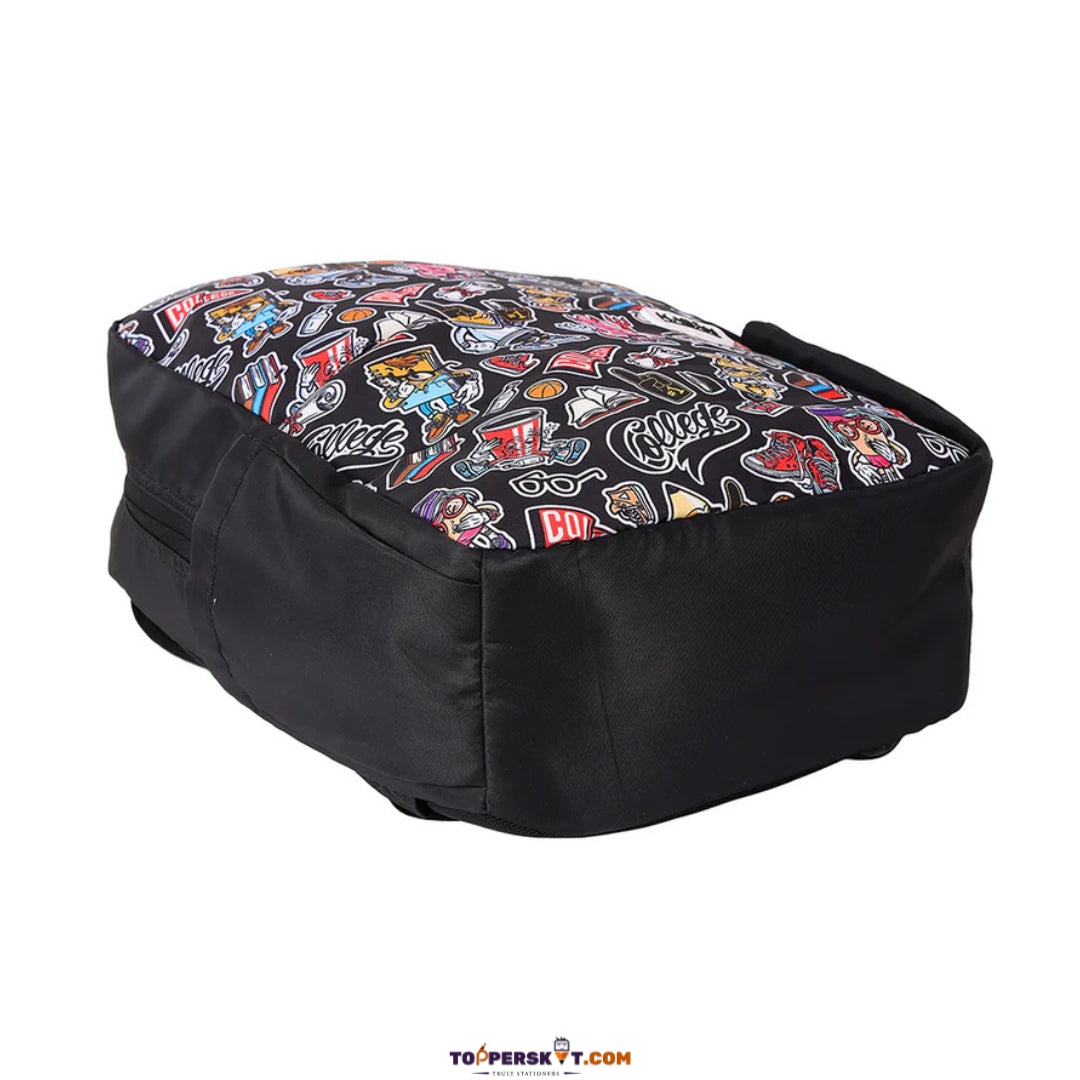 Kaban Stickerbomb Backpack – 22L Water-Resistant Laptop Bag (Pack of 1)