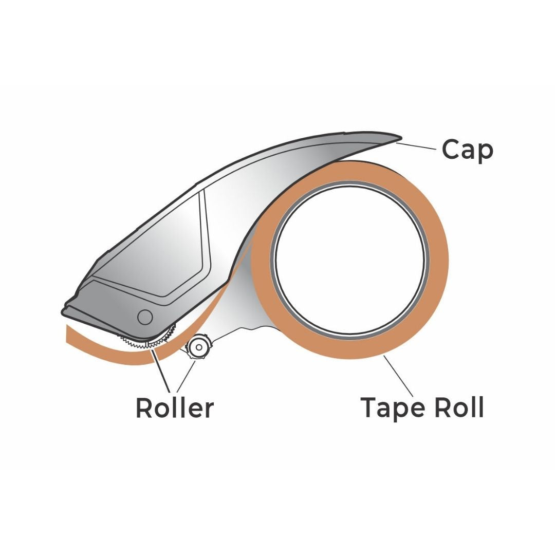 XMUNIX CSP-203: Efficient 2-Inch Packing Tape Dispenser for Seamless Tape Handling ( Pack of 1 ) - Topperskit LLP