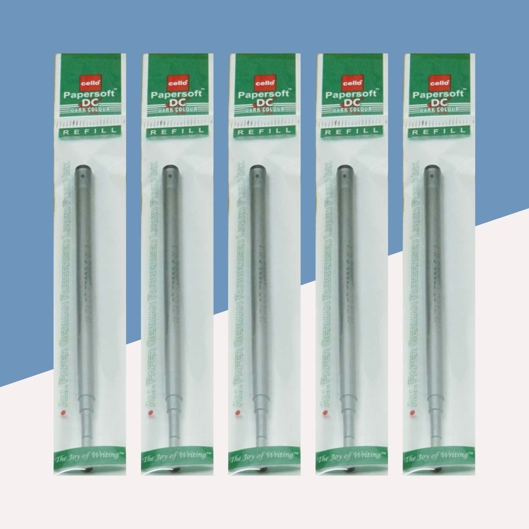 10 Cello Papersoft Ball Pen Refill Blue – Topperskit LLP