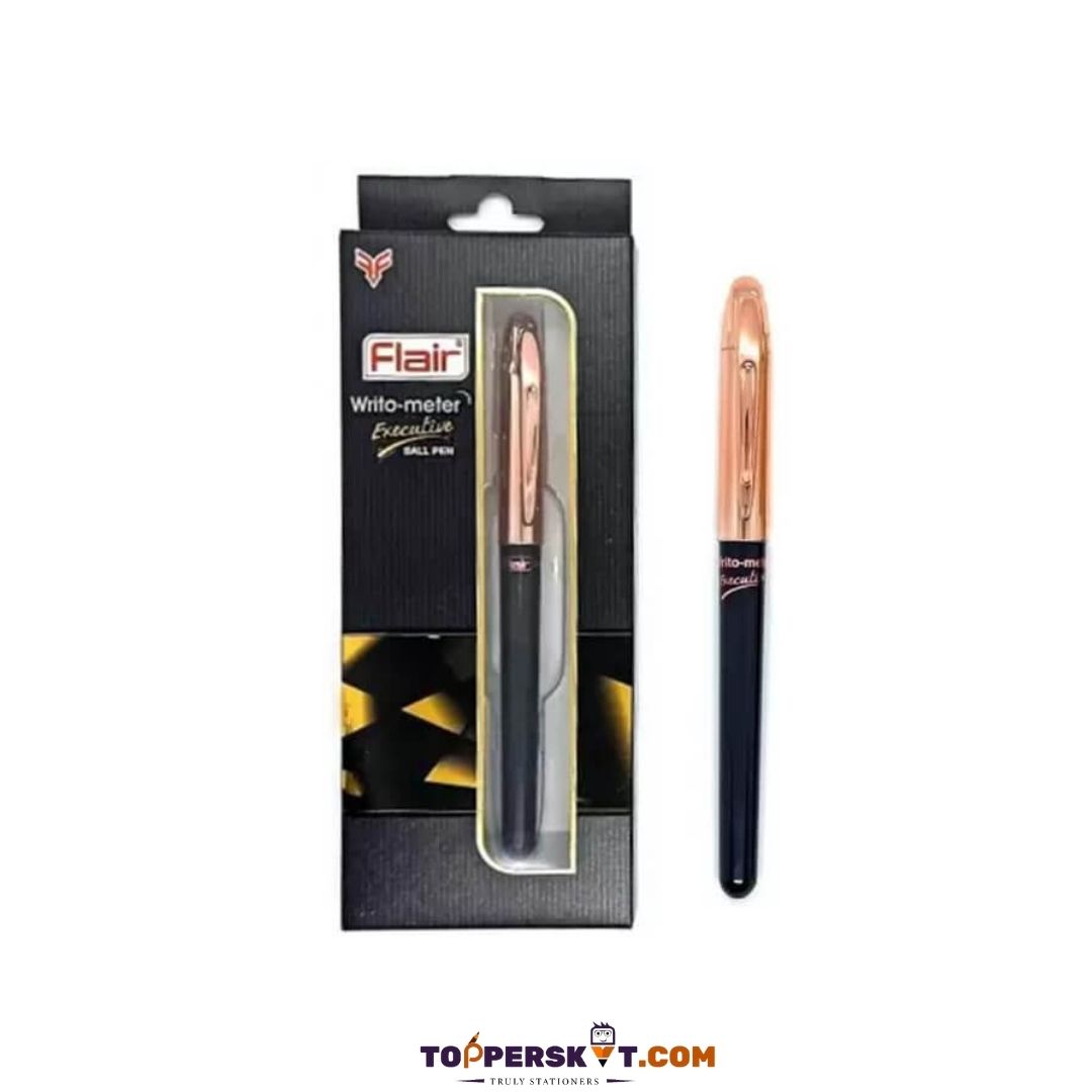Flair Writo-Meter Executive Ball Pen: A Pen That Measures Up to Your Expectations ( Pack of 1 ) - Topperskit LLP
