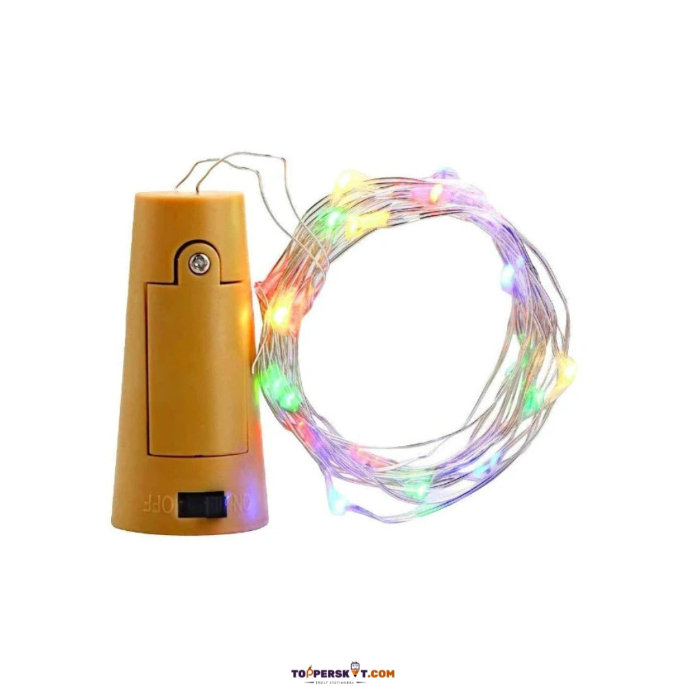 Multicolor Fairy Decoration Lights Battery Powered-180 CM Wire (Pack of 1 )