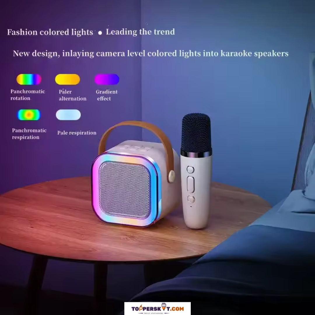 Wireless Karaoke Sound System – Portable Entertainment with Mic (Pack of 1)