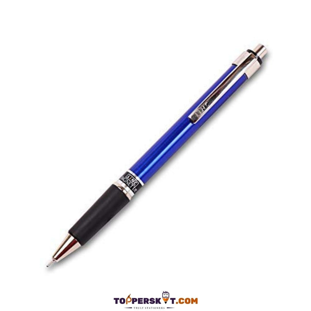 Linc Signetta Retractable Ball Pen – Black: Effortless Writing, Optimal Grip ( Pack of 1 ) - Topperskit LLP