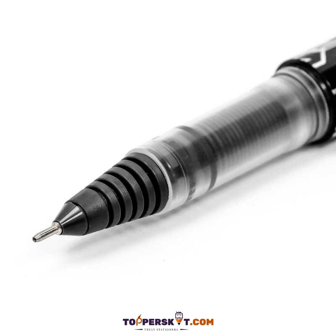 LX MAX Refillable Liquid Ink Roller Pen - Black ( Pack of 1 )