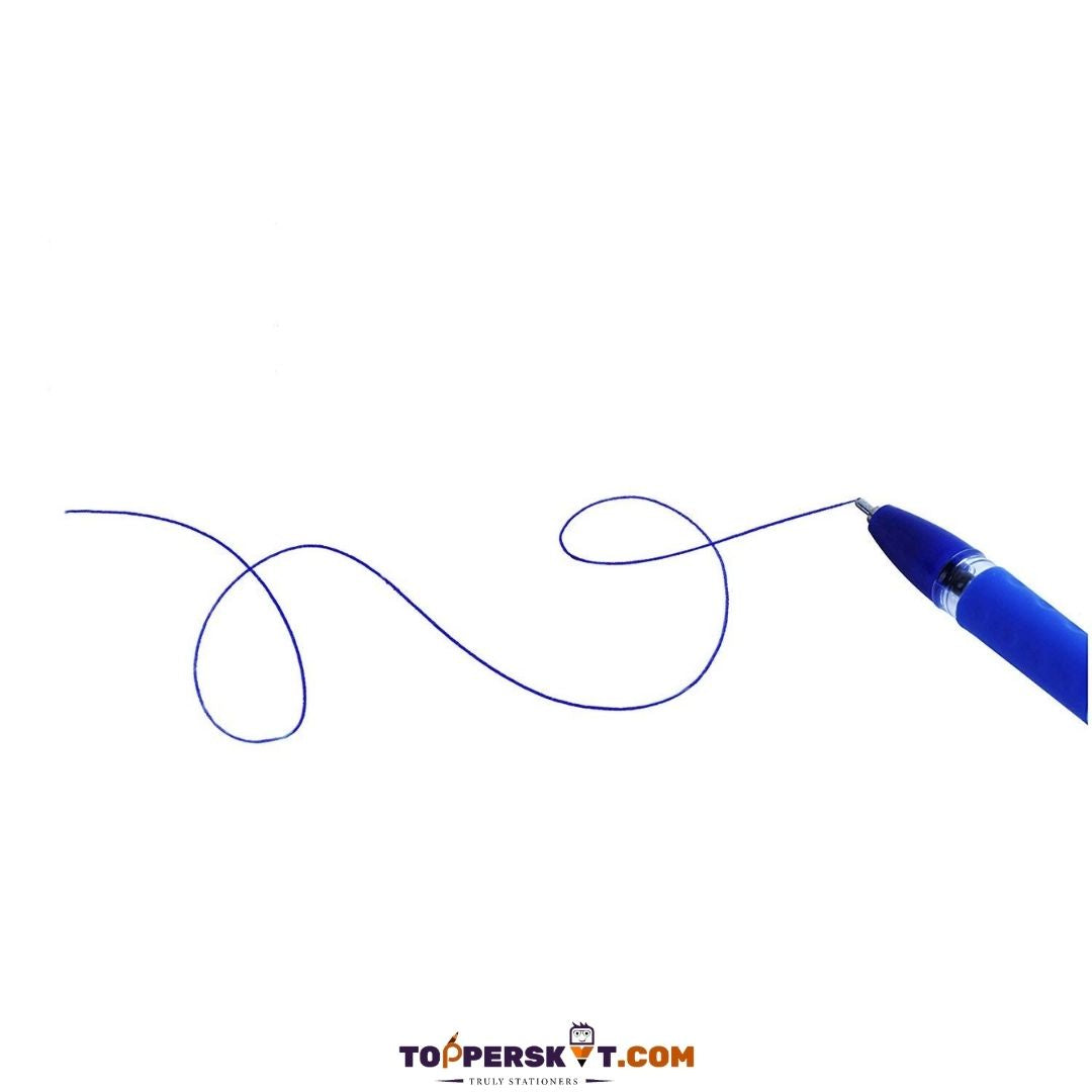 Cello Finegrip Ball Pen – Blue : Effortless Writing, Ultimate Comfort ( Pack of 5 ) - Topperskit LLP