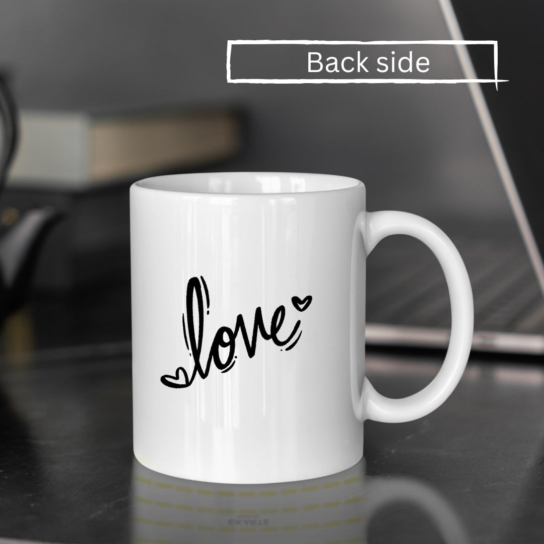 Stylish Coffee Mug with Printed Design (Pack of 1)