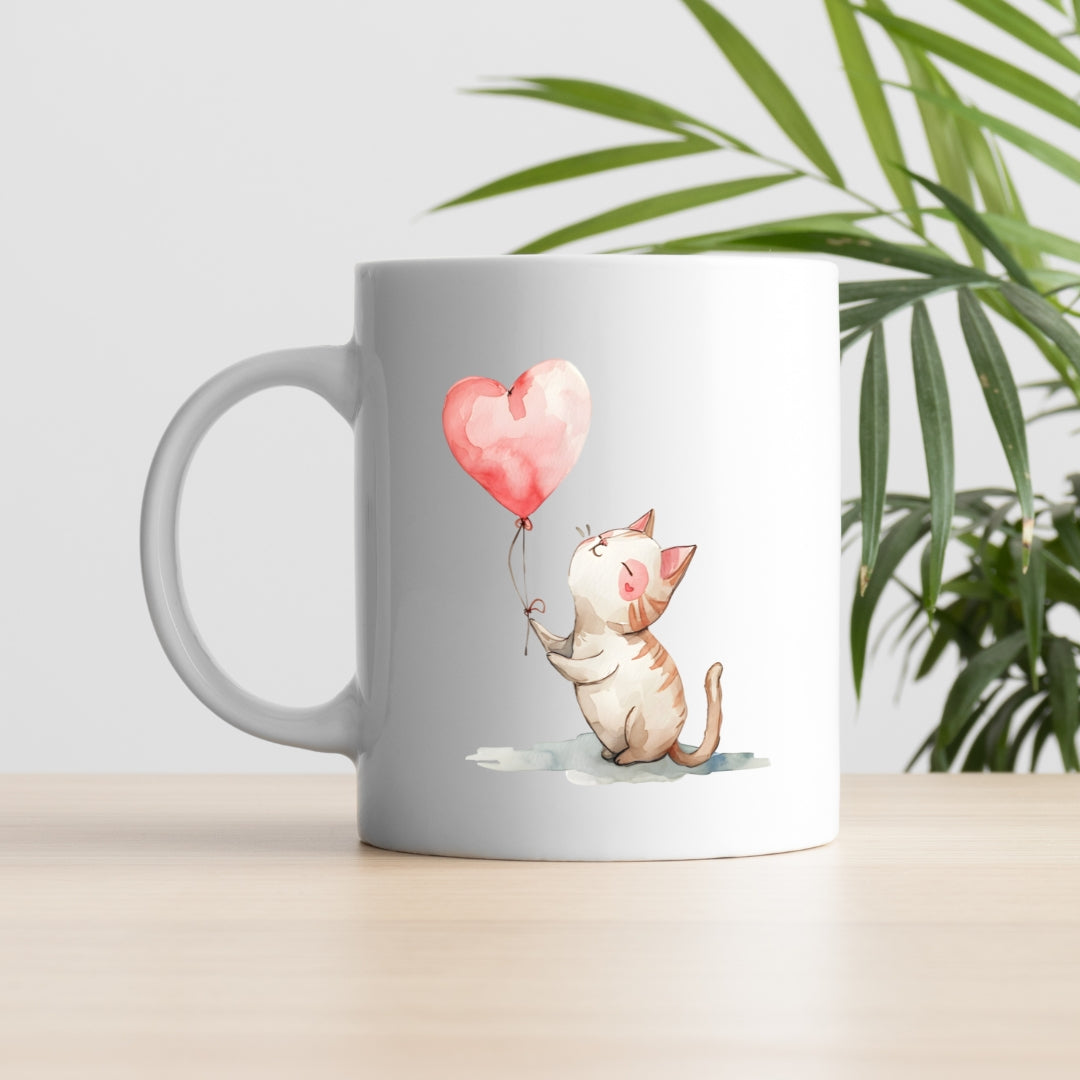 Stylish Coffee Mug with Printed Design (Pack of 1)
