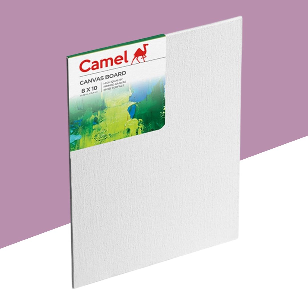 Camlin Canvas Board - 8 x 10 ( Pack of 1 )
