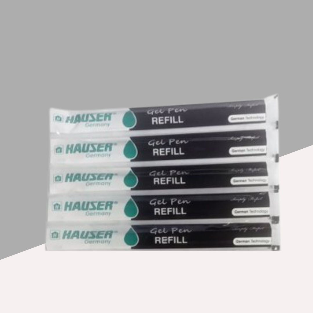 Hauser Ultra Durable Tip Refill – Black : Where quality meets precision ( Set of 5 ) - Topperskit LLP