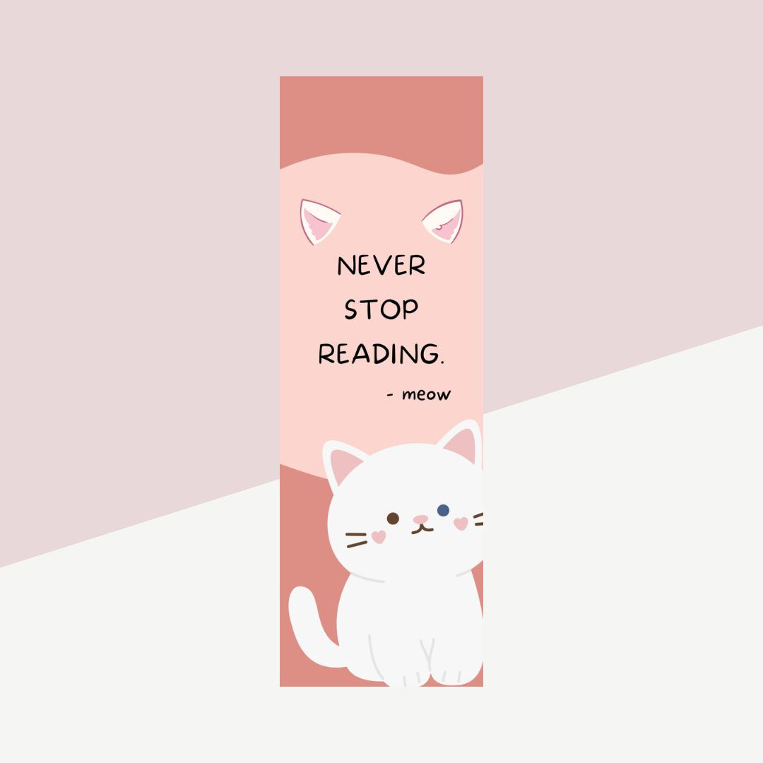 Fancy Bookmark - High Quality 300 GSM Paper (Pack of 1)