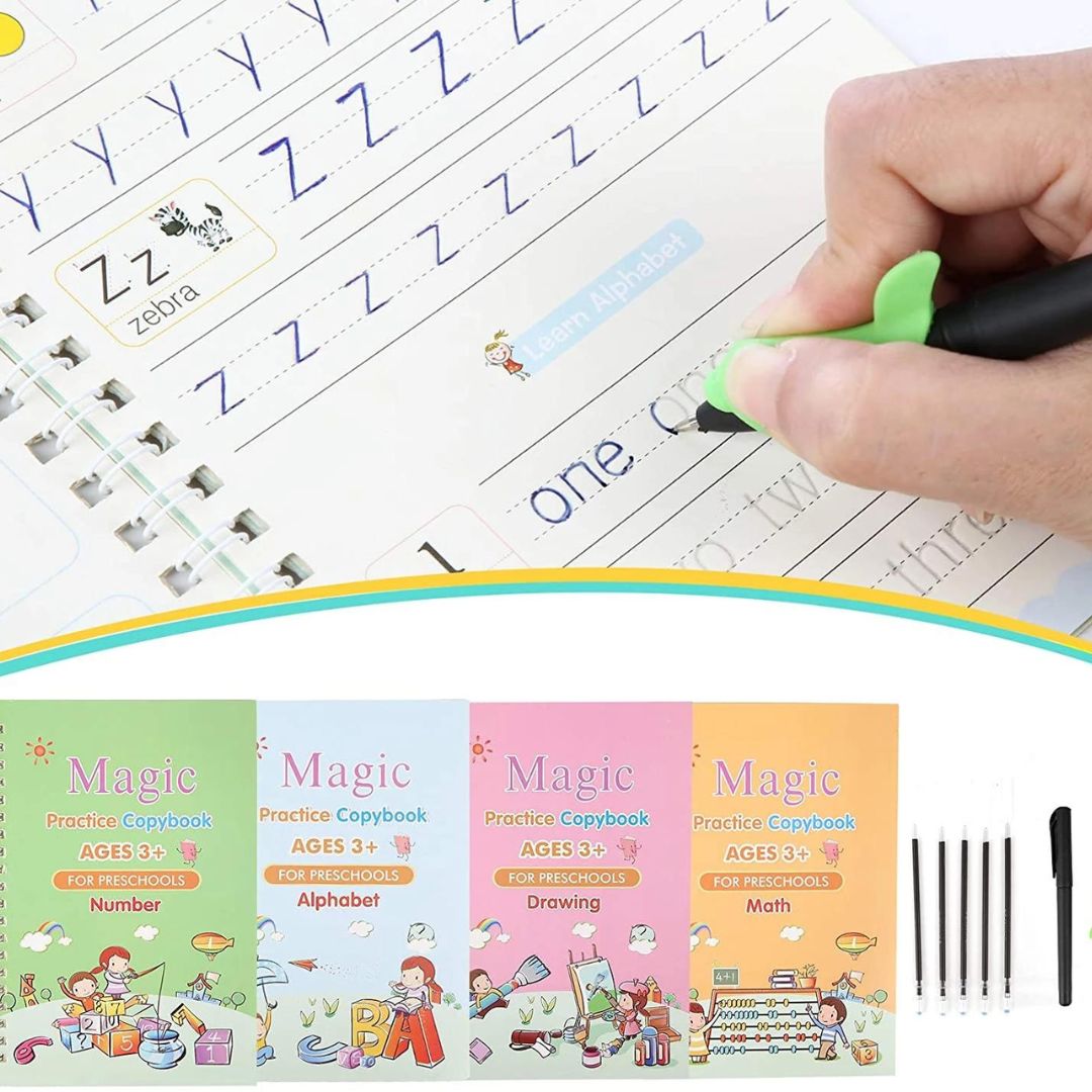 Sank Magic Practice Copybook: Educational Workbook Set for Kids - Topperskit LLP