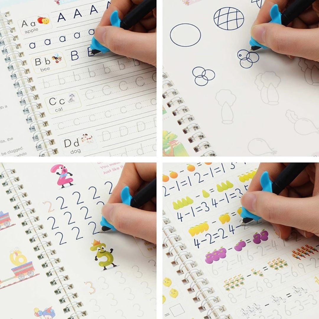 Sank Magic Practice Copybook: Educational Workbook Set for Kids - Topperskit LLP