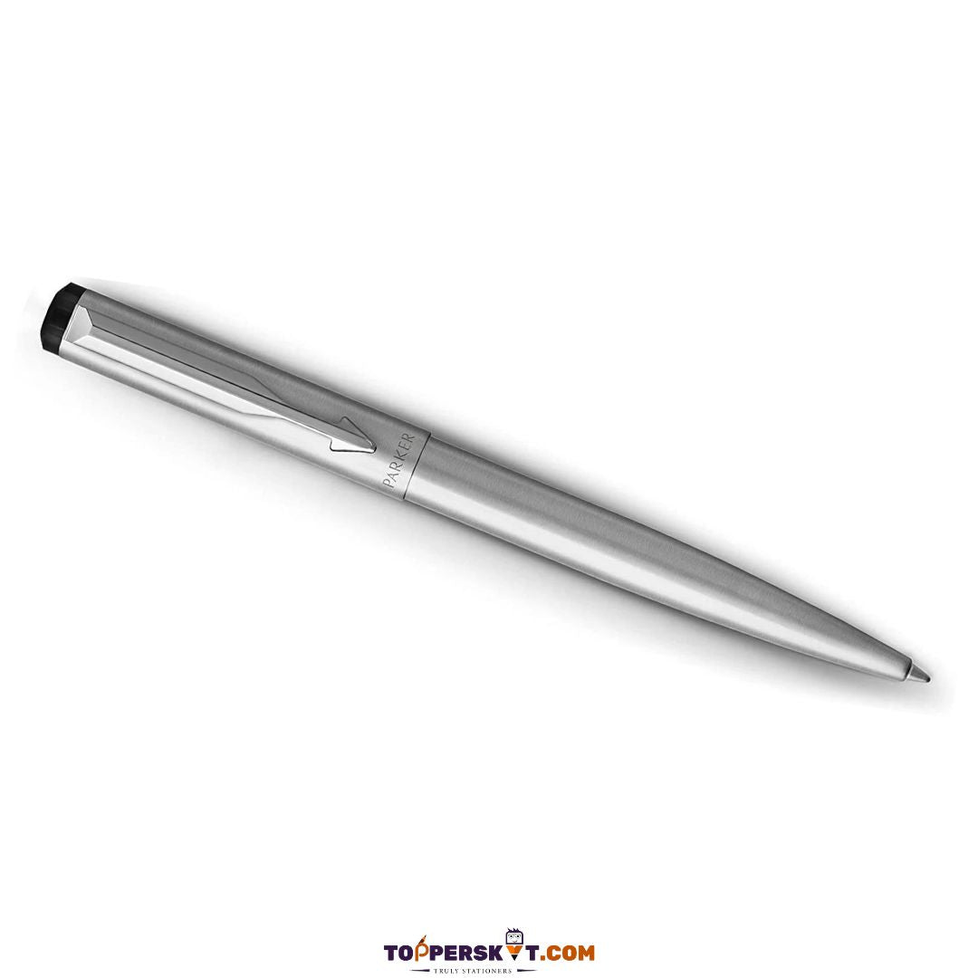 Parker Vector Stainless Steel Ball Pen-Blue (Pack of 1)