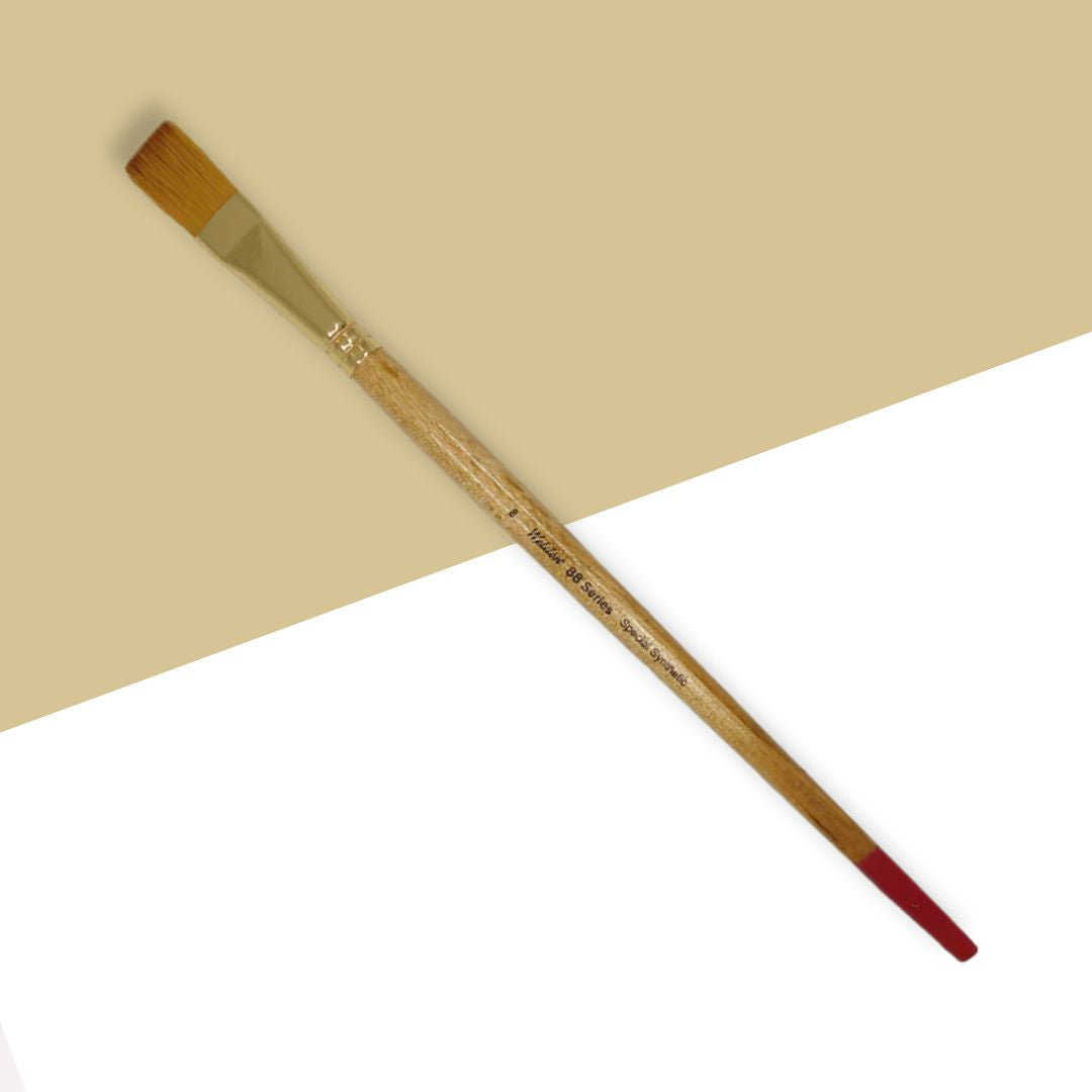 Weldon Flat Paint Brush Size-8 (Pack Of 1)