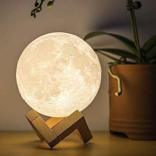 Large Moon Lamp : Luminous Wonder ( Pack of 1 )