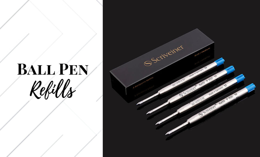 Ball pen refills