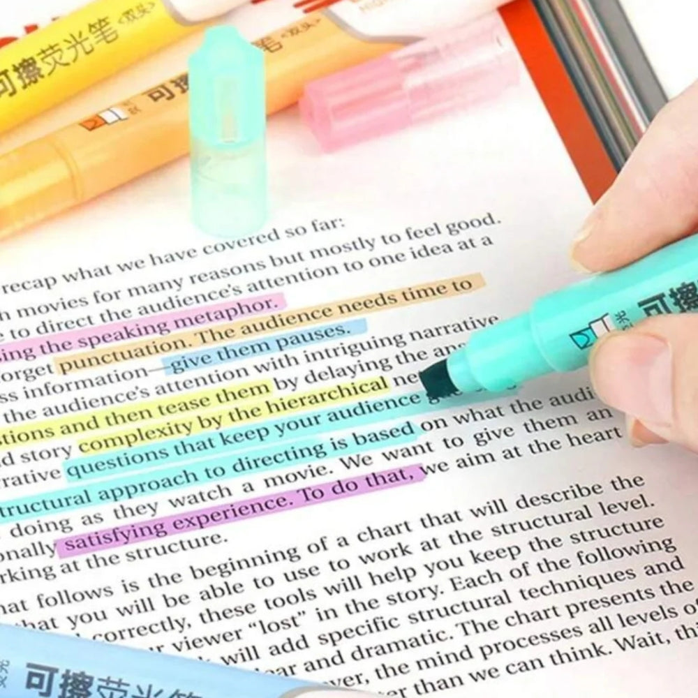 Erasable Highlighter - Dreamy Colors (Pack of 6)