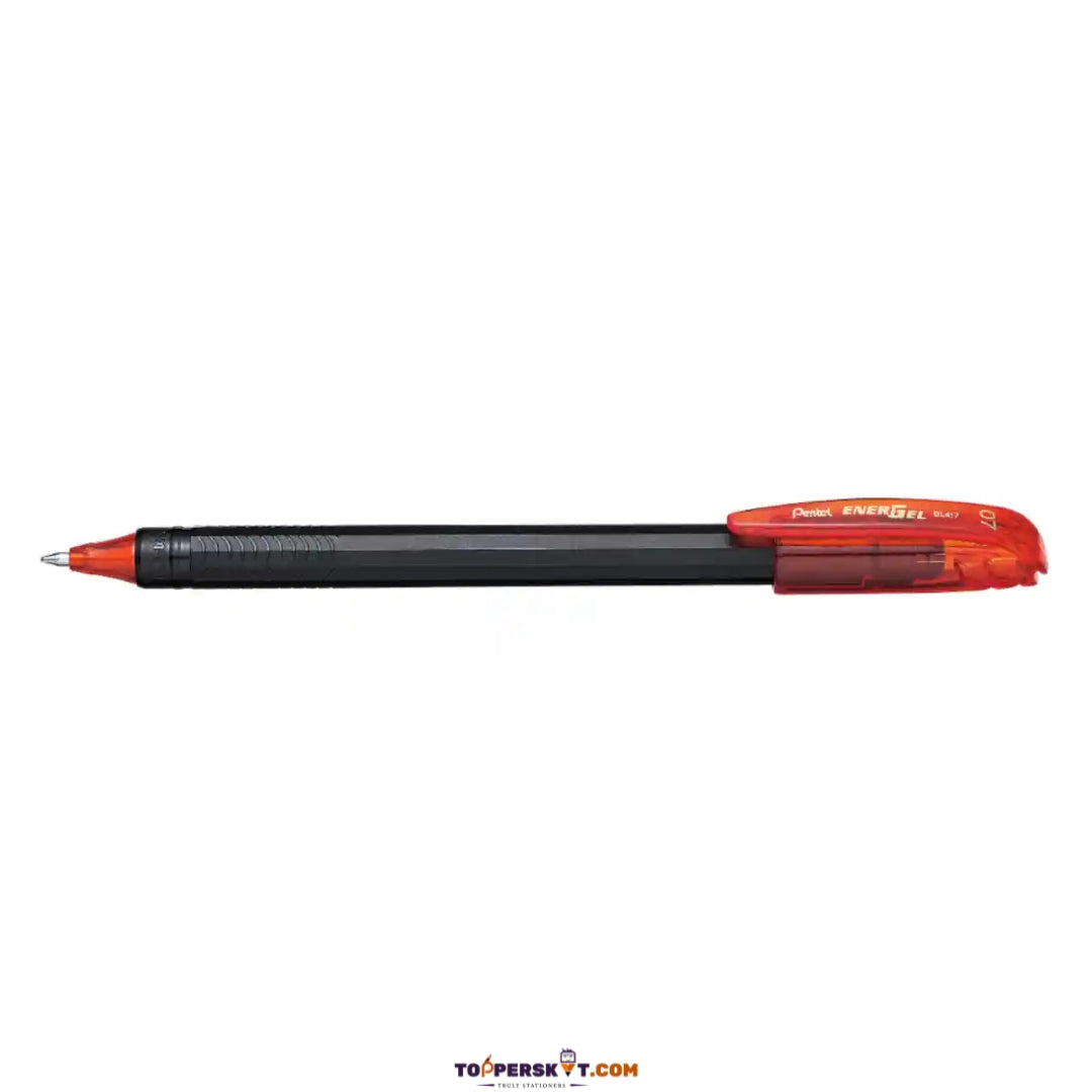 Pentel Ener Gel BK417 0.7 mm Gel Pen – Orange (Pack of 1)