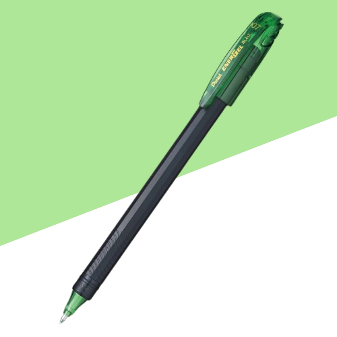 Pentel Ener Gel BK417 0.7 mm Gel Pen – Lime Green (Pack of 1)