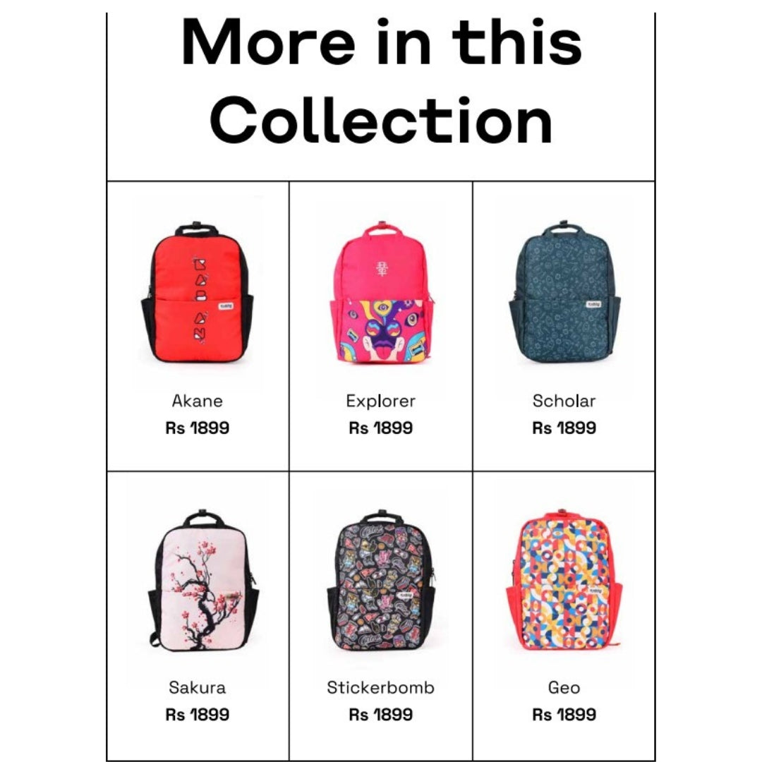 Kaban Shinto Backpack – 22L Water-Resistant Laptop Bag (Pack of 1)