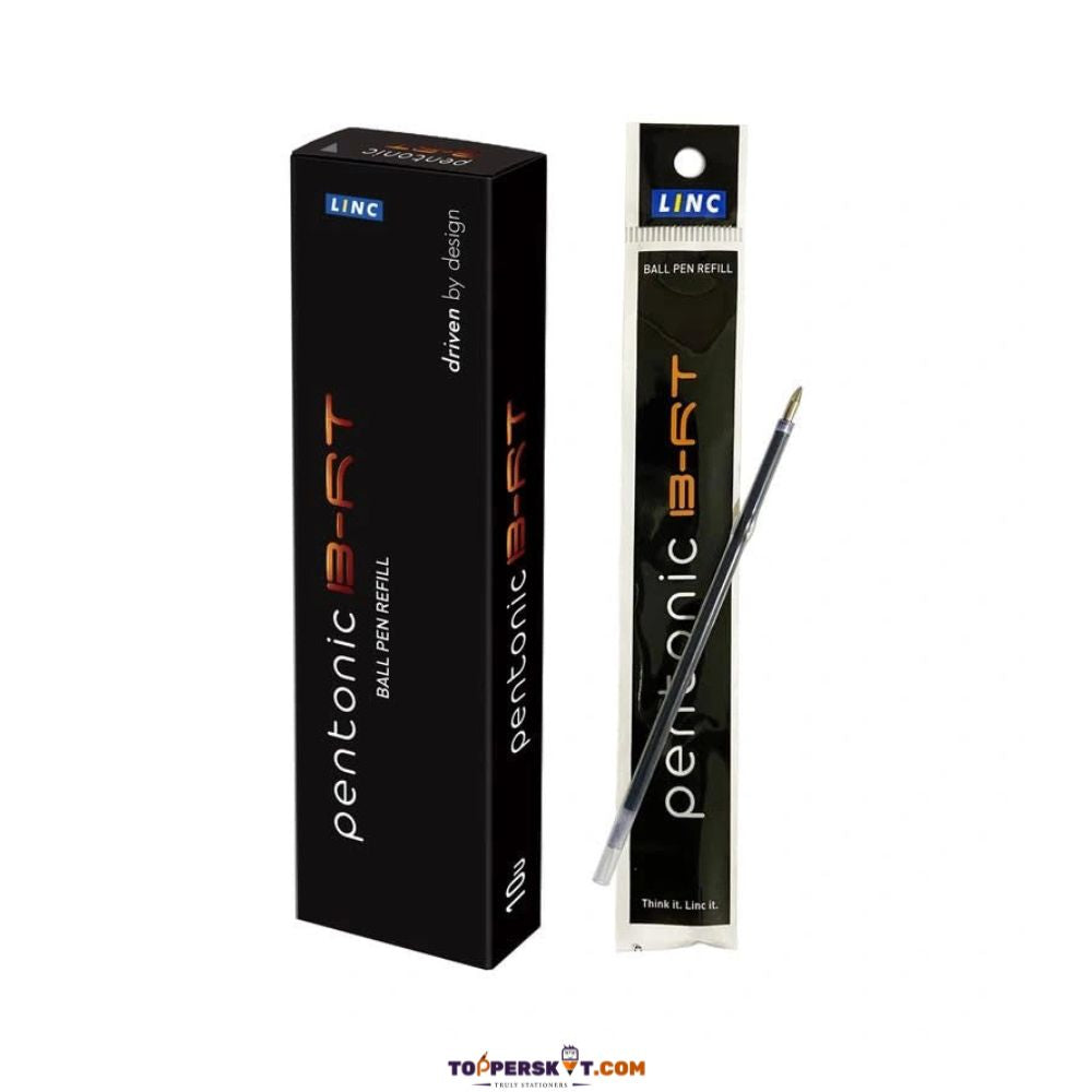 (10 pcs.) Linc Pentonic B-RT Ball Pen Refills – Black