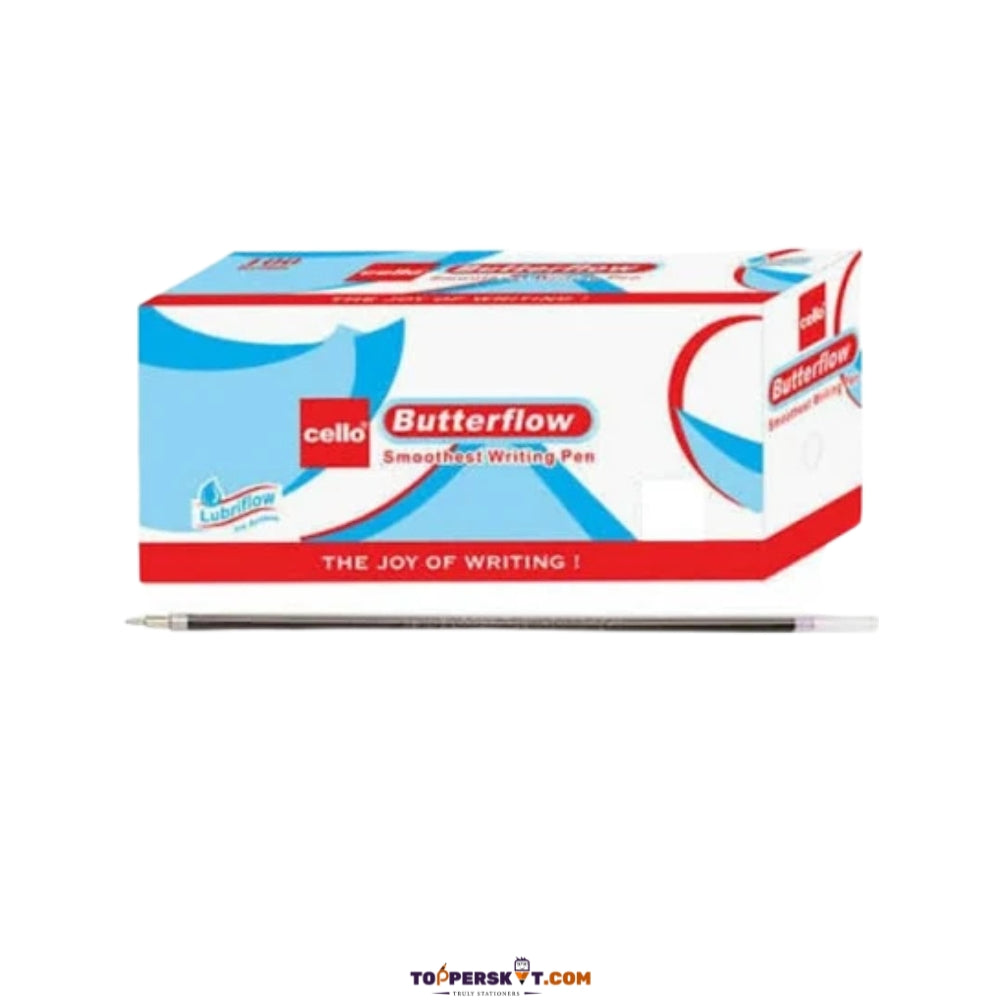 (10 pcs.) Cello Butterflow Simply Ball Refill - Red