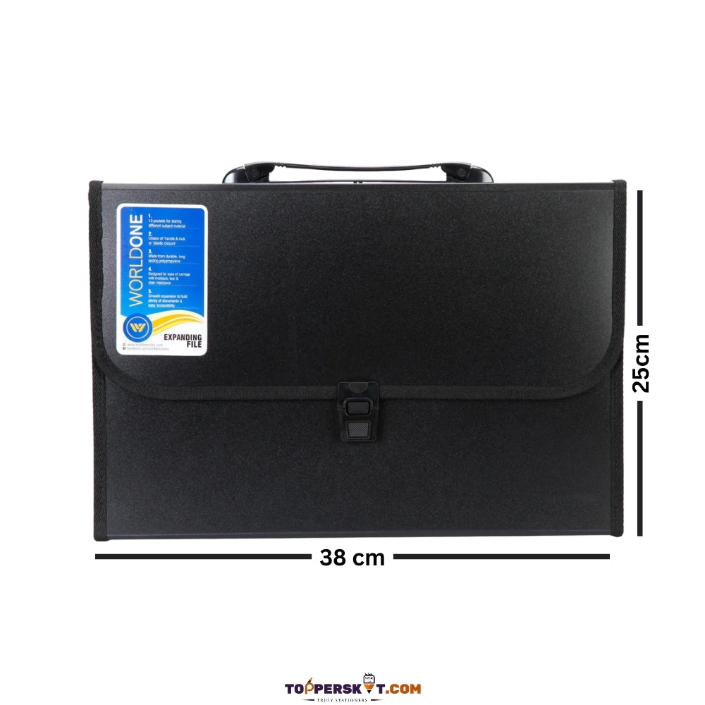 Worldone FL01H Radiant Series Expanding File- FC Size (Pack of 1)