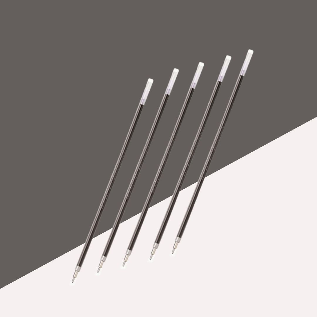 Cello Butterflow Refill - Black : Smooth, Bold, and Reliable ( Set of 5 ) - Topperskit LLP
