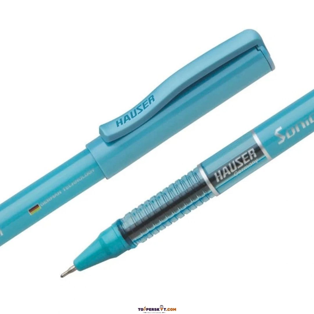 Hauser Sonic Waterproof Gel Pen – Blue ( Pack of 1 )