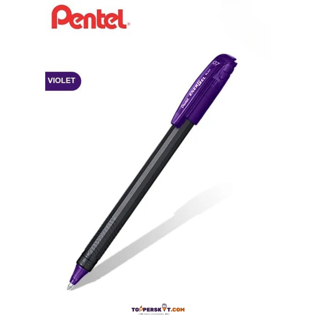 Pentel Ener Gel BK417 0.7 mm Gel Pen – Violet (Pack of 1)