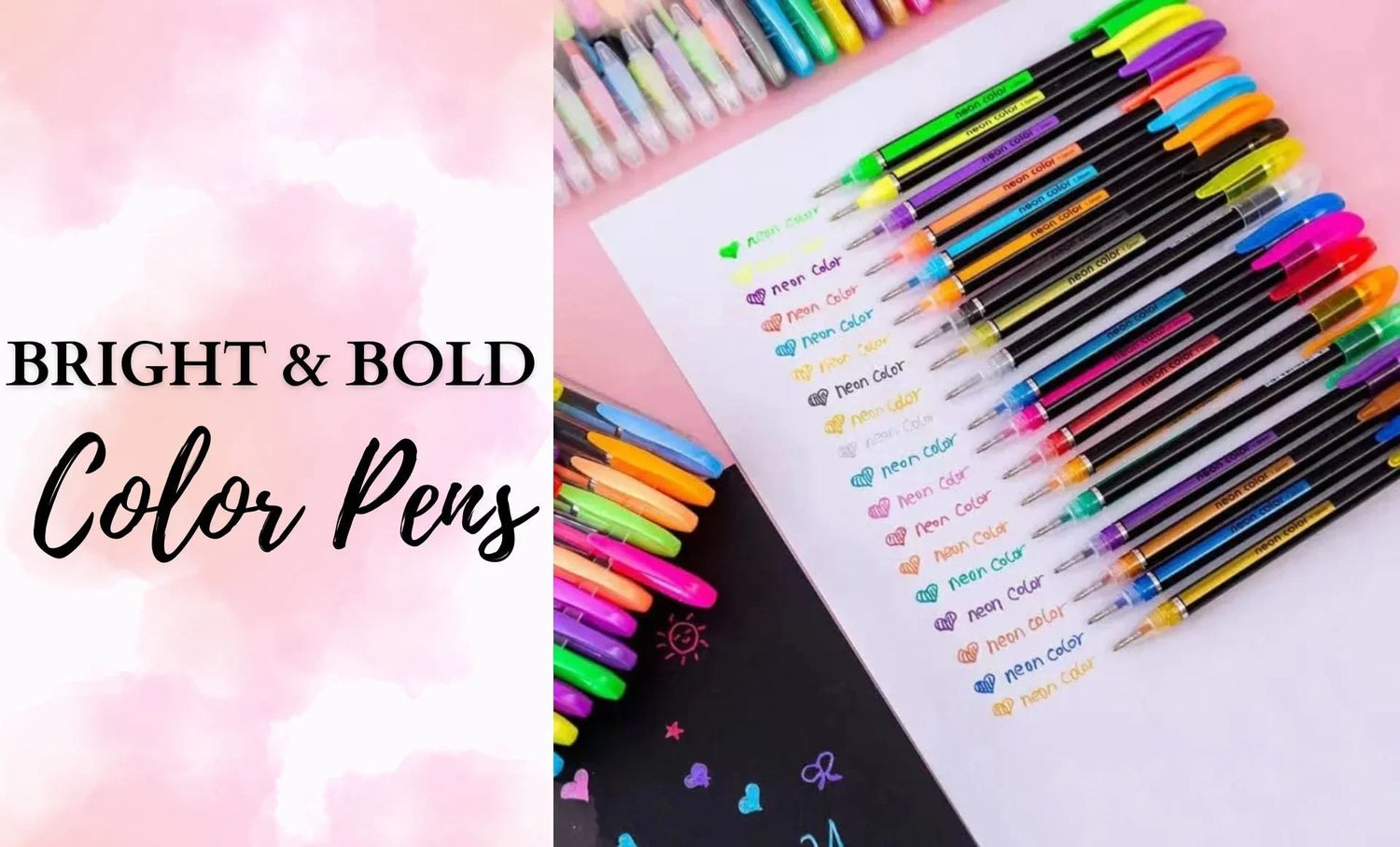 Bright & Bold Color Pens 