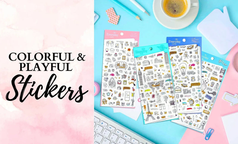 Colorful & Playful Stickers