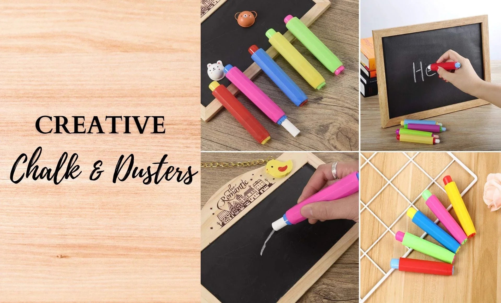 Creative Chalk & Dusters
