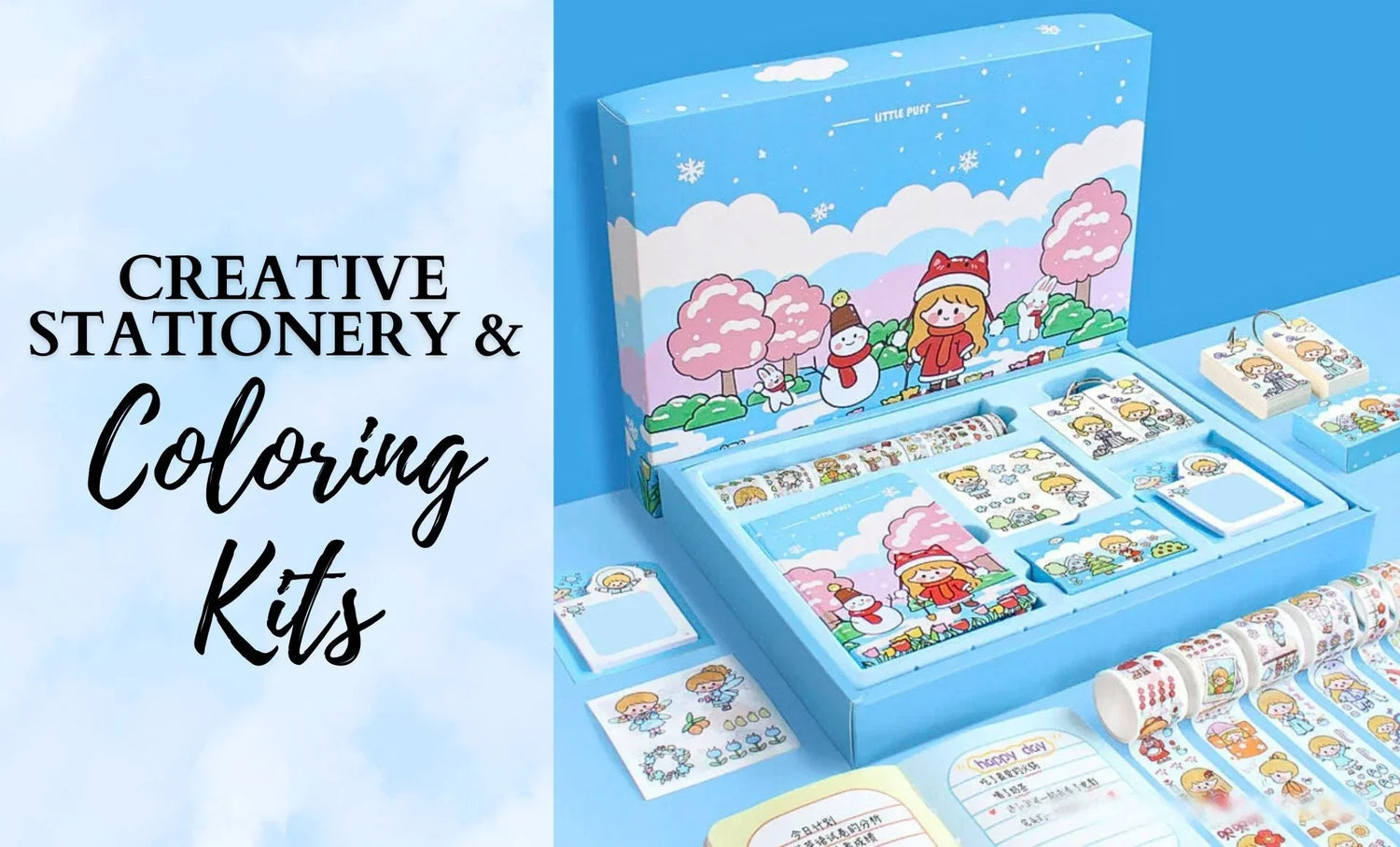 Creative Stationery & Coloring Kits