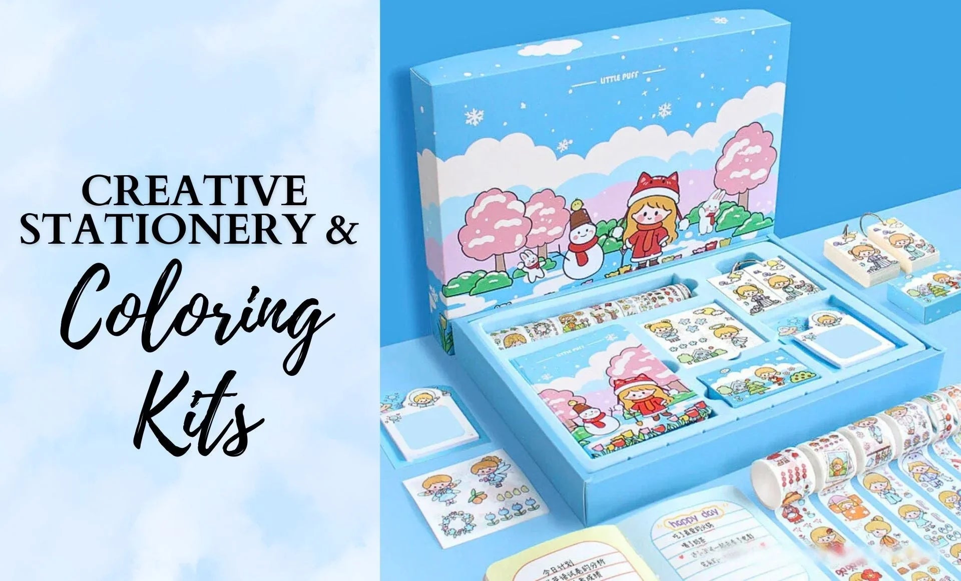 Creative Stationery & Coloring Kits