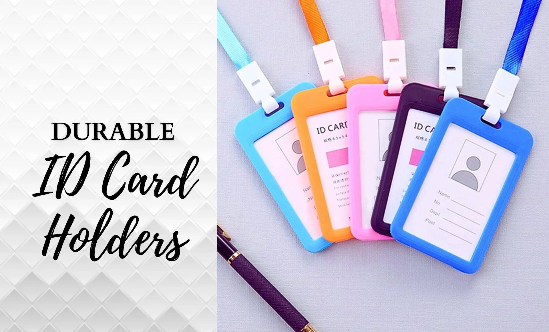 Durable ID Card Holders