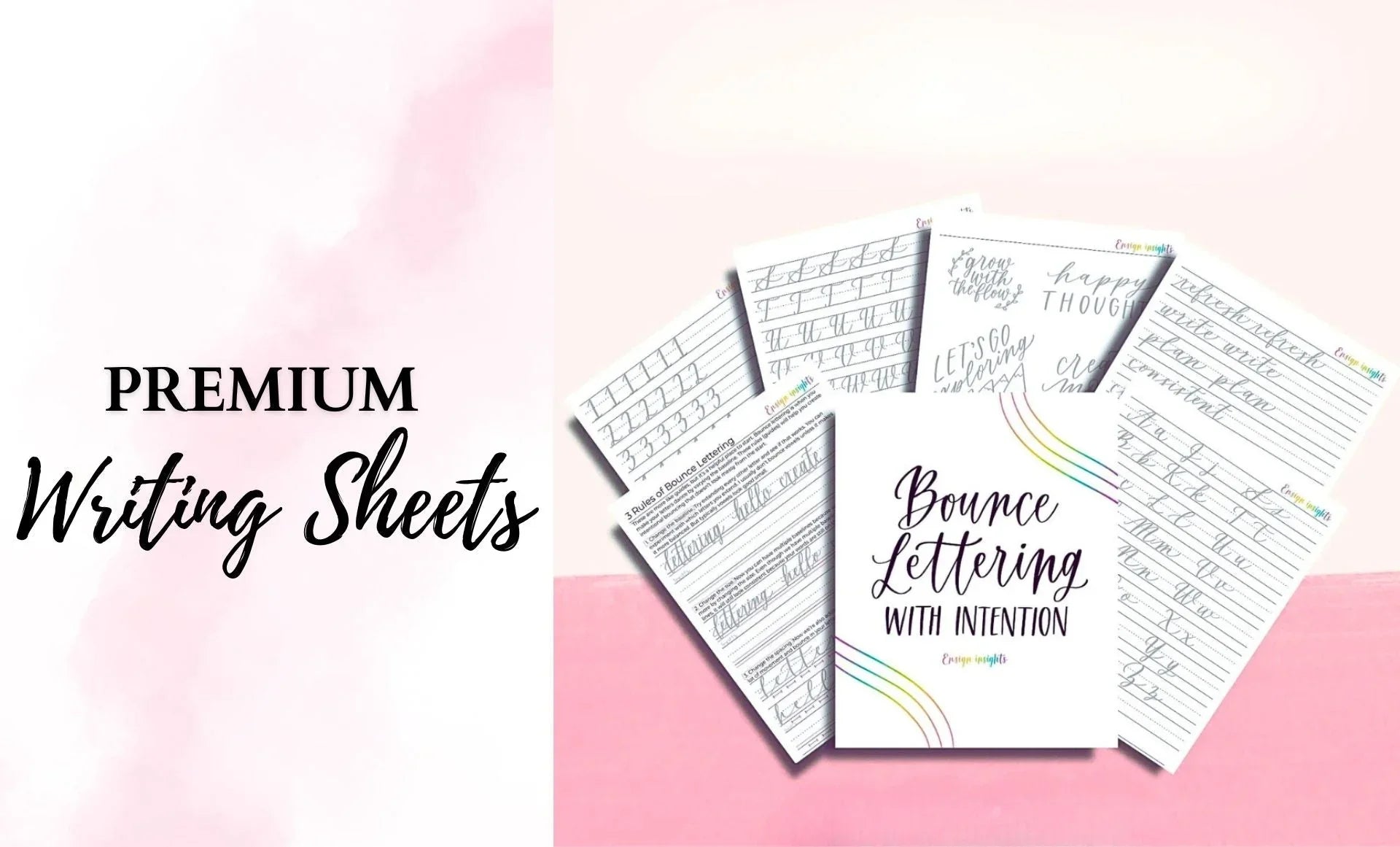 Premium Writing Sheets