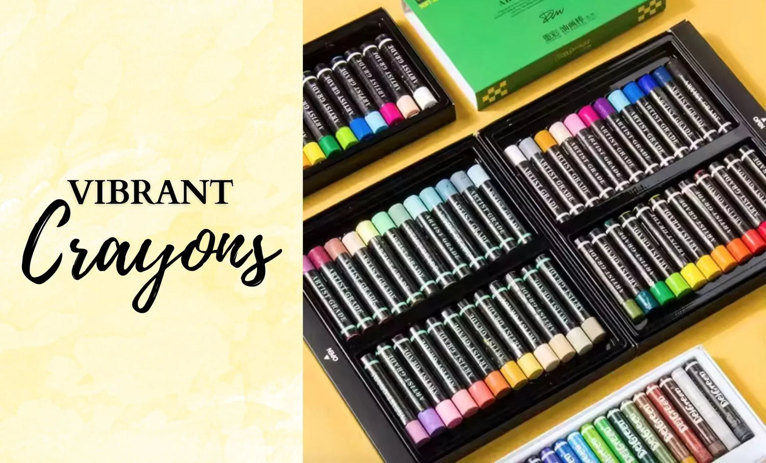 Vibrant Crayons