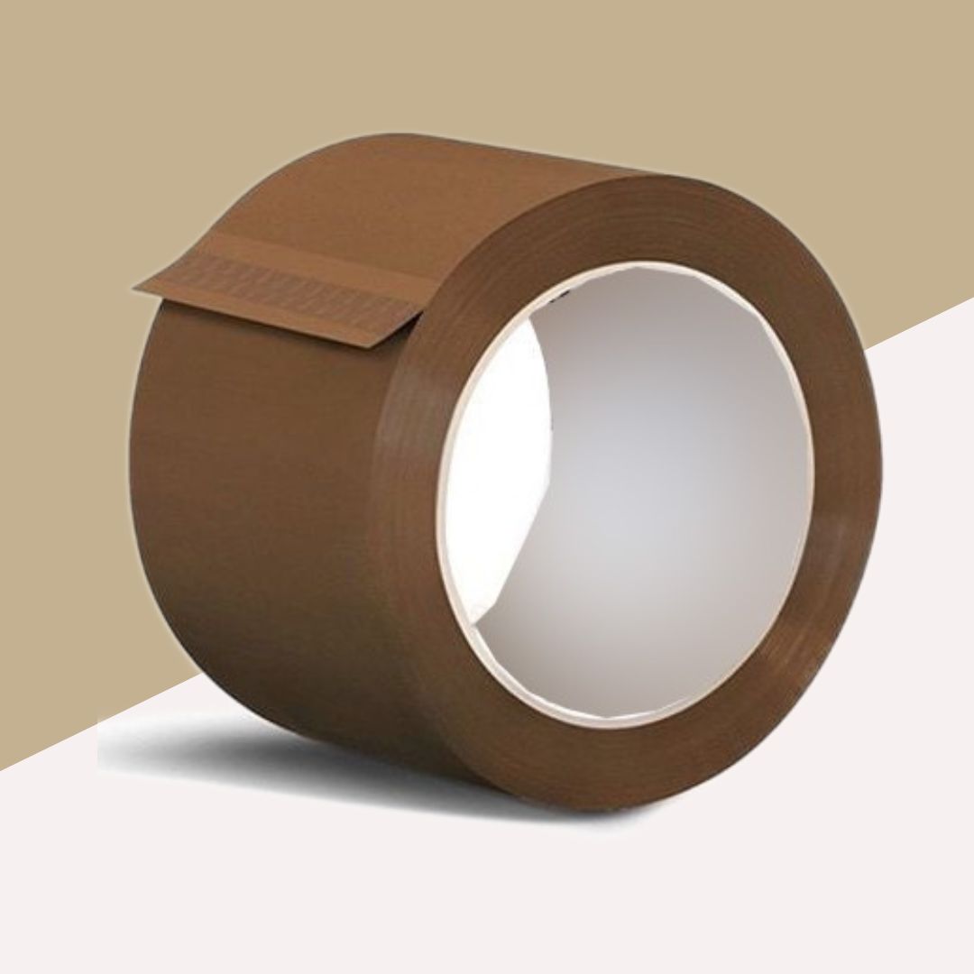 AVON Brown Cello Tape  – 3 Inches : Premium Quality for Secure Carton Sealing and Export Packaging ( Pack of 1 ) - Topperskit LLP