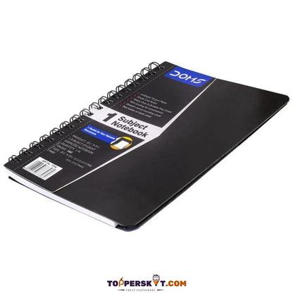 DOMS 1 Subject Notebook: Durable, Premium-Quality Notebook for College and Office Use ( Pack of 1 ) - Topperskit LLP