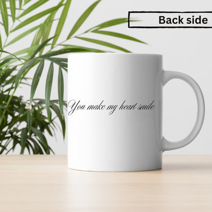 Stylish Coffee Mug with Printed Design (Pack of 1)